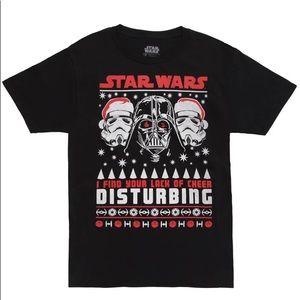 NEW STAR WARS Black Lack of Cheer Disturbing Xmas